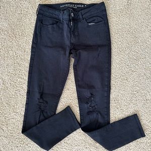 American Eagle Black Skinny Jeans